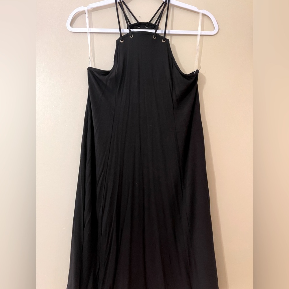 Alya by Francesca’s black mini dress